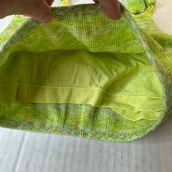 Aerie Seamless Ring Longline Bralette - Vibrant Mint Green NWT Large - Picture 6 of 8